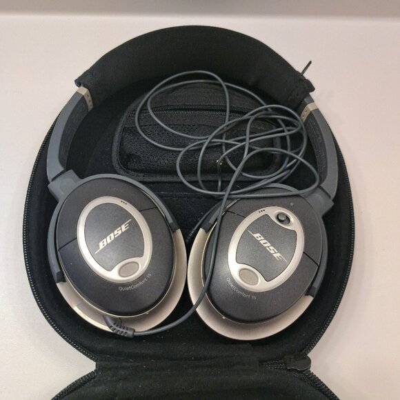 Bose QuietComfort 15 Gray Noise-Cancelling Headphones QC15 Limited Edition